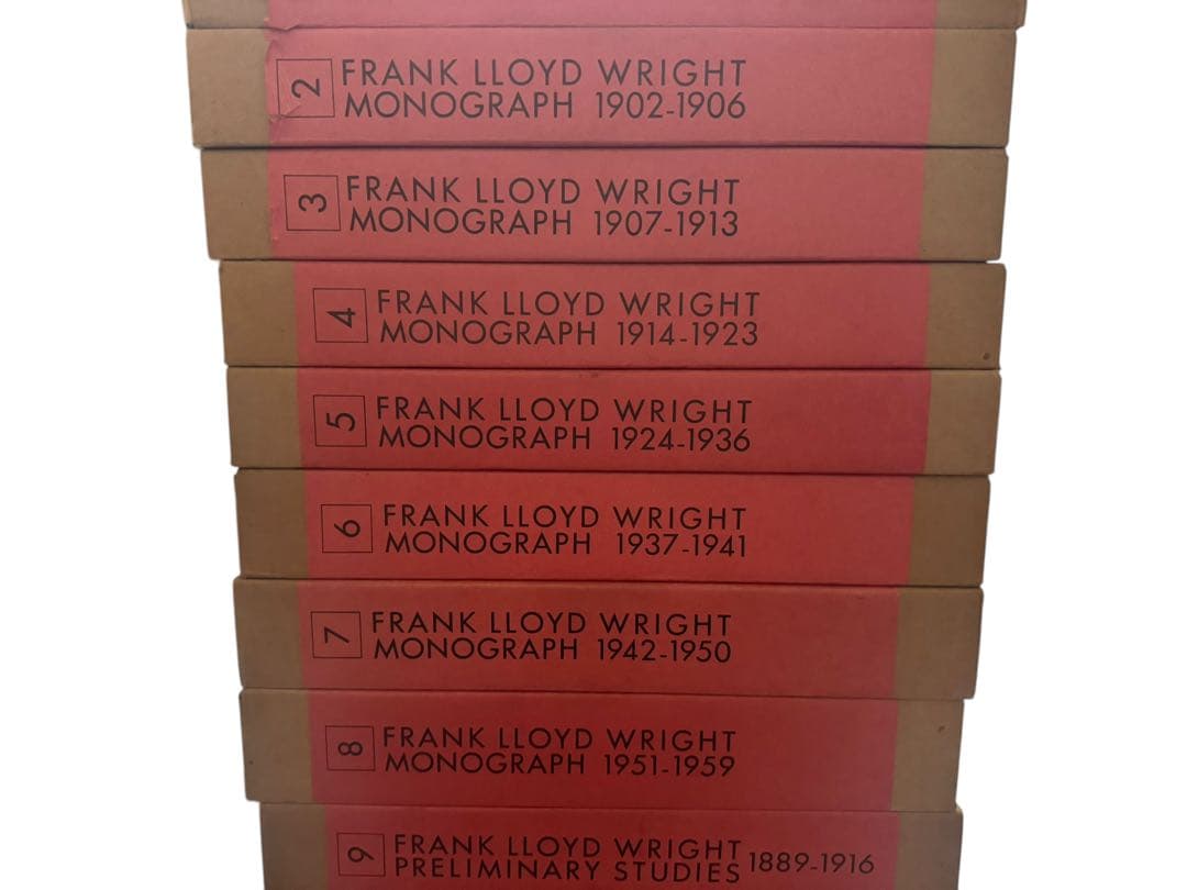 フランク・ロイド・ライト全集　全12巻セット