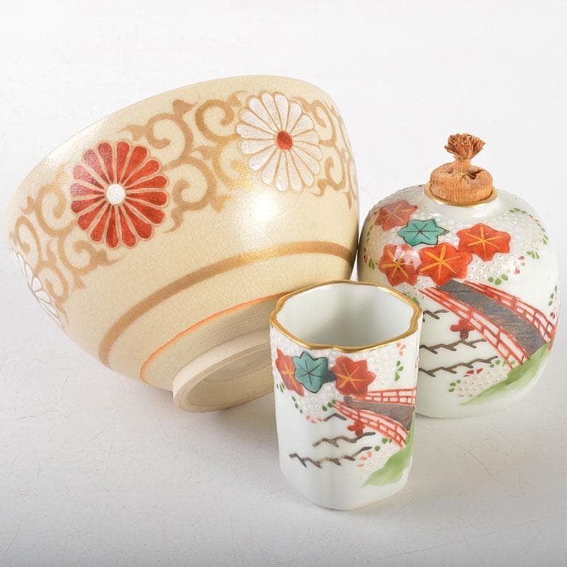 茶道具　桑茶箱　平安春峰作振出　棗　など　七点　一式　V　R6470