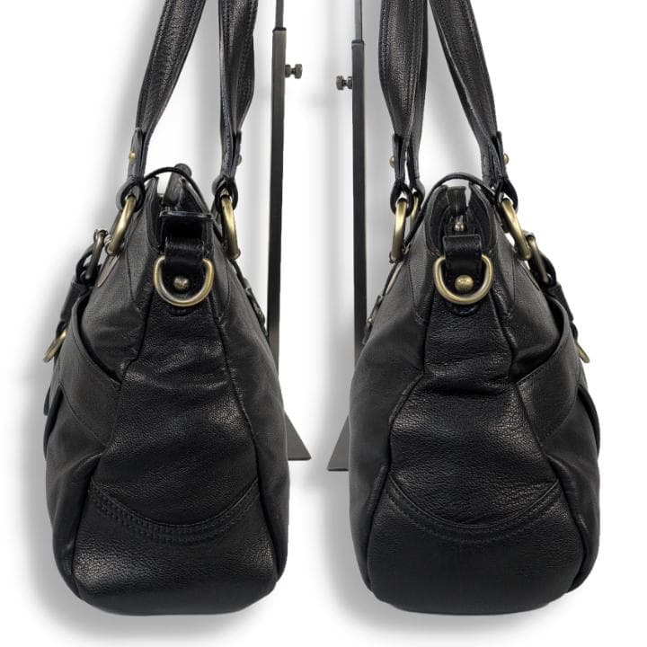 【極美品】BALLY y2k 2way ショルダーバッグ レザー ブラック