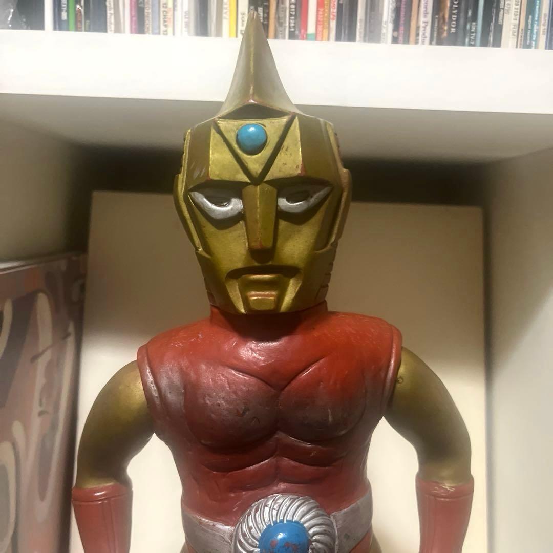 マスダヤ製 スペクトルマン トーキング ソフビ フィギュア 当時物