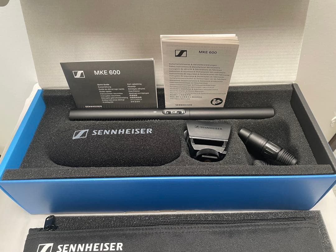 【美品】SENNHEISER MKE600② コンデンサーマイク