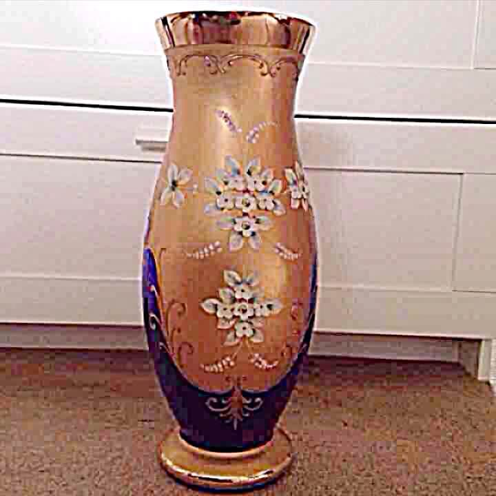 ムラノガラス(ベネチアンガラス)の花瓶