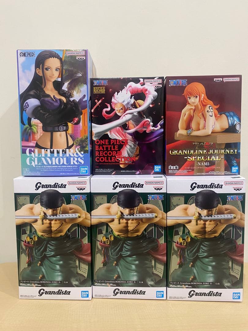 まとめ売り！ワンピースフィギュアセット6体