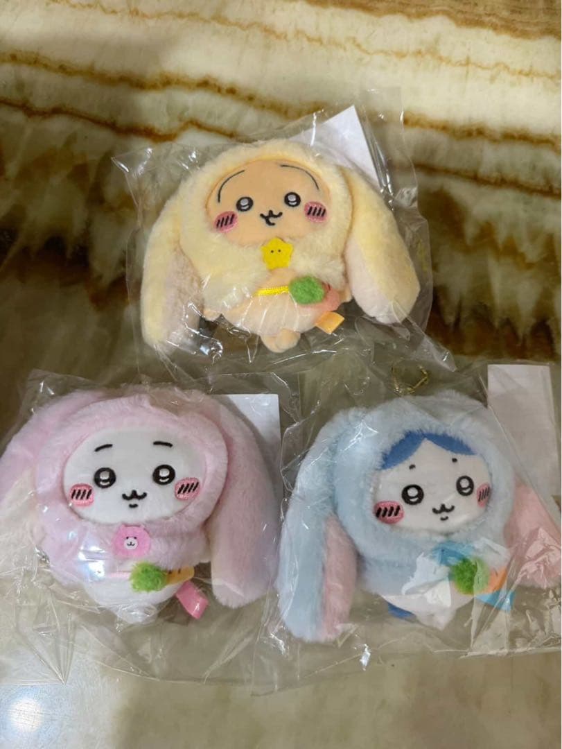 ちいかわ　台湾台北店限定　ロップイヤーなマスコット　セット