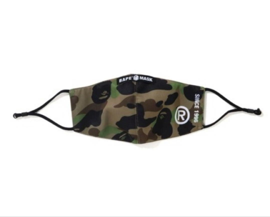 BAPE 1ST / ABC / MULTI CAMO MASK (4個セット)