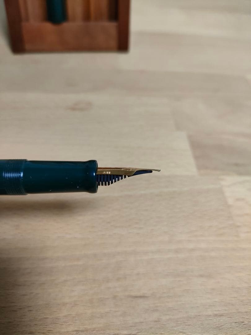 ★土日限定値下げ★中屋万年筆 緑