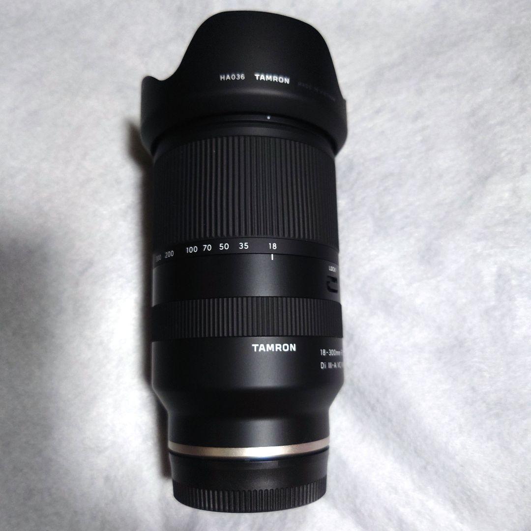 【美品】TAMRON　25年6月購入品　フィルター　18-300mm　eマウント