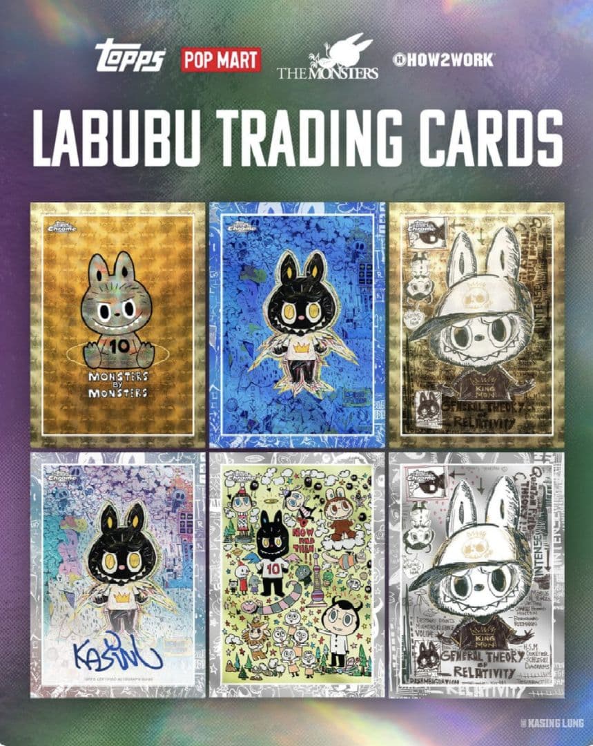 2025 Topps Chrome Labubu 10th 2BOXセット