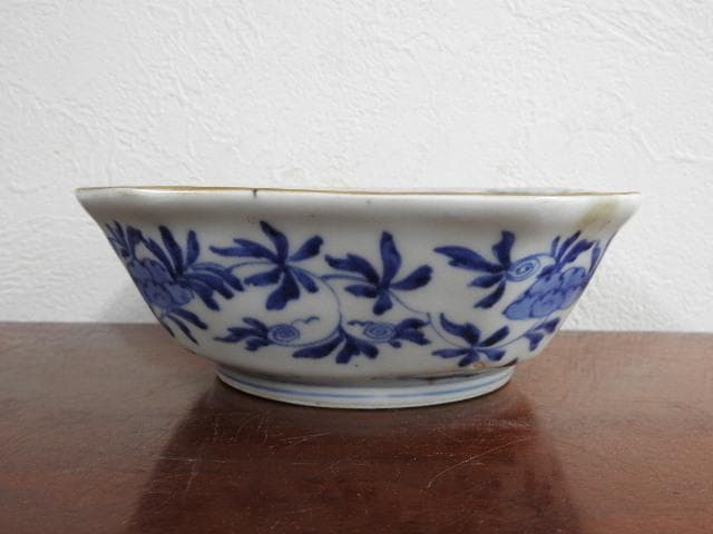 伊万里　色絵鉢　江戸時代　M964