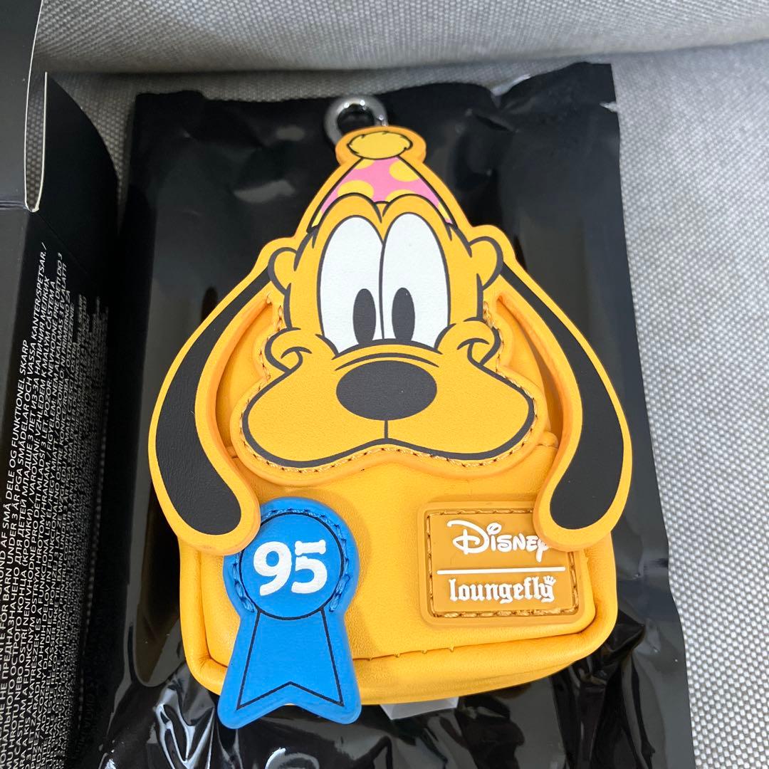 ラウンジフライ　ディズニー　プルート キーホルダー 95周年　バッグチャーム