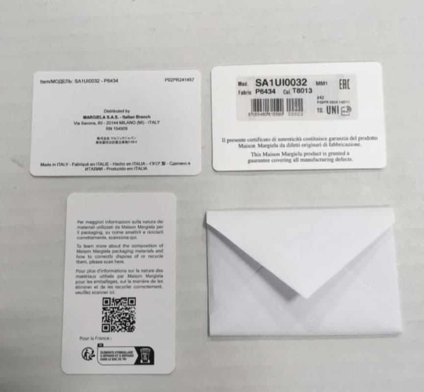 エ*リ様 新品未使用品 メゾンマルジェラ グラムスラム ミニウォレット