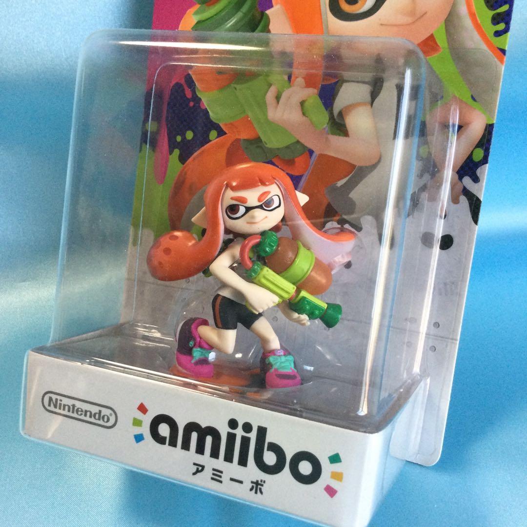 【新品】 amiibo スプラトゥーン /ガール・ボーイ・イカ 3個セット