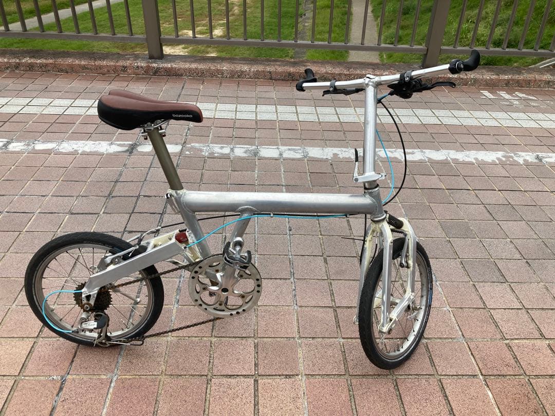 bd-1 ⭐︎アルミポリッシュ1×8速⭐︎折りたたみ自転車