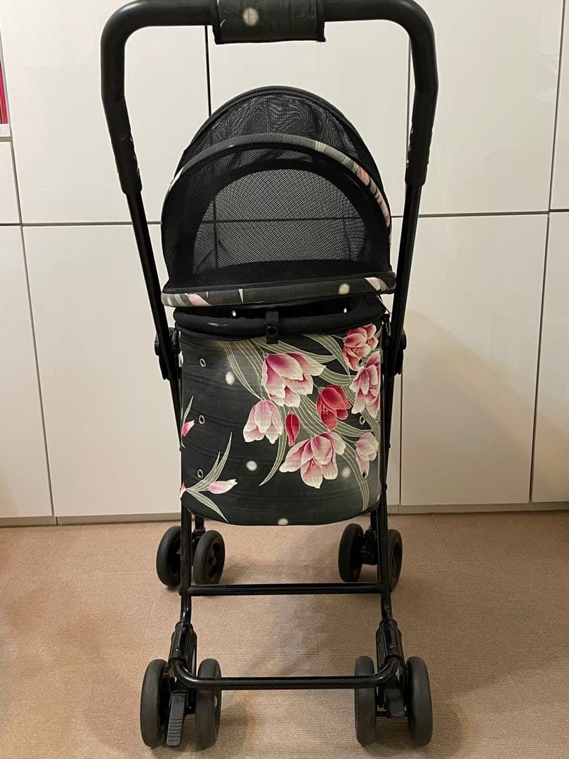 値下げ中！　【唯一無二！】天使のカート（シャンアンジュ）　浴衣の花柄です