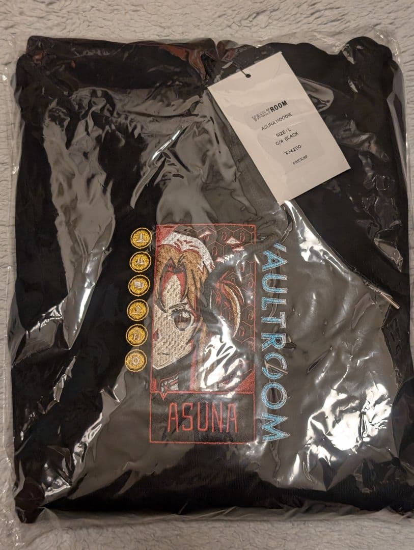 VAULTROOM ASUNA HOODIE / BLACK Lサイズ