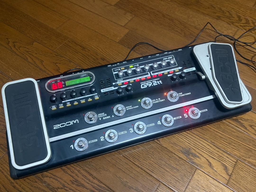 【希少品】ZOOM G9.2tt 真空管搭載マルチエフェクター