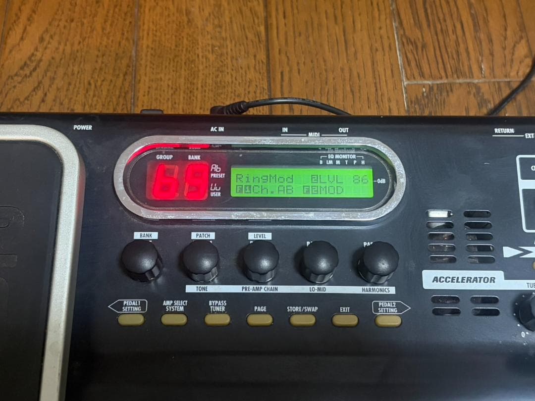 【希少品】ZOOM G9.2tt 真空管搭載マルチエフェクター