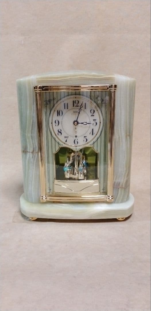 SEIKO EMBLEM HW521M 大理石　オニキス