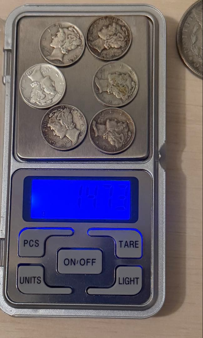 アメリカ　銀貨　おまとめ　モルガン　ピース　マーキュリー　1ドル銀貨 10セント