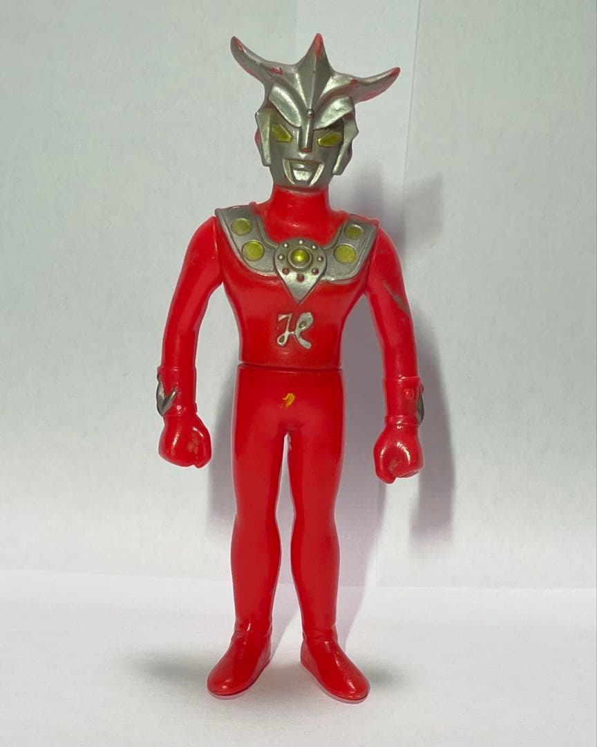 当時物 ポピー ウルトラマンレオ ソフビ 13cm （メンコ１枚おまけ付き）
