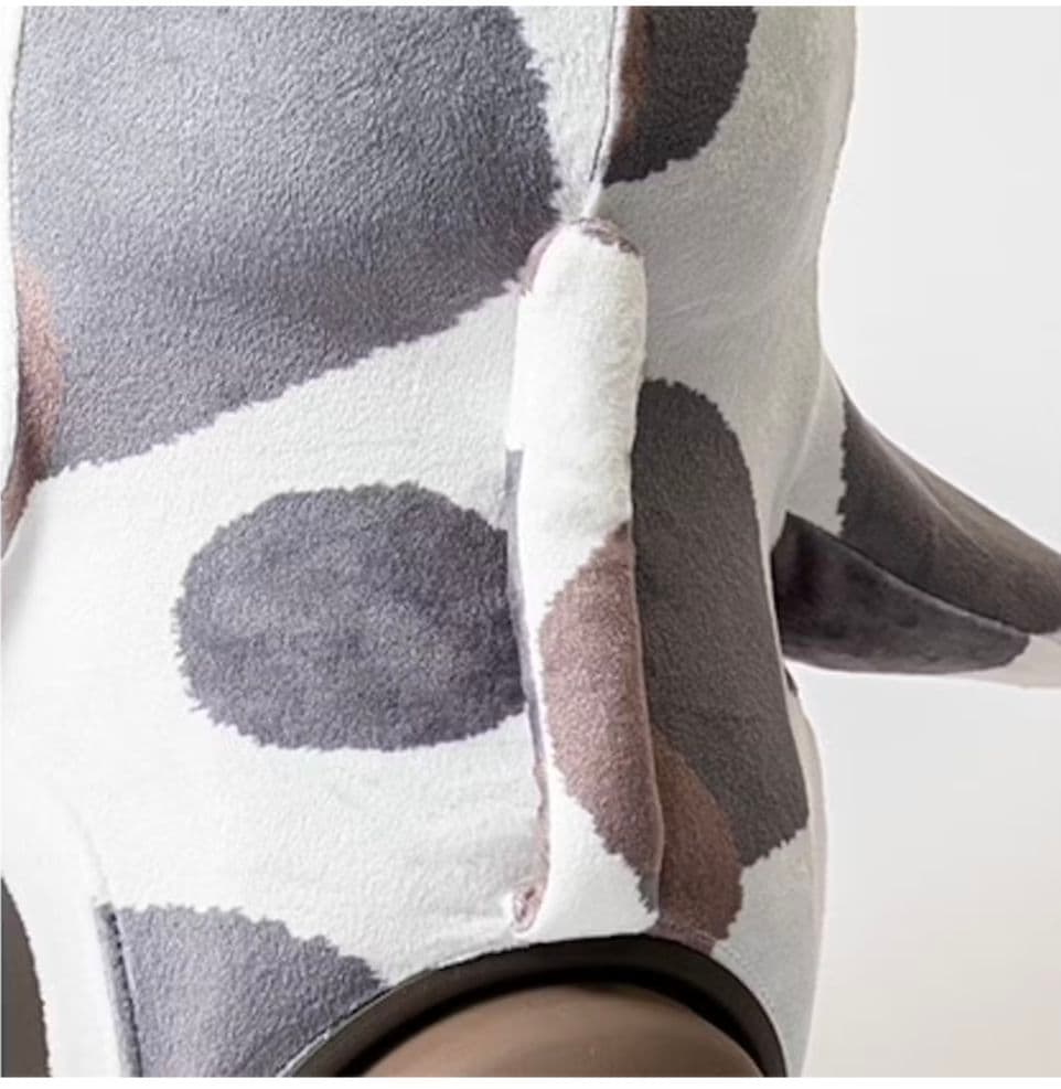 新品》LOVOT べースウェアねこみみベロア　三毛猫 グレー＆ベージュ ラボット