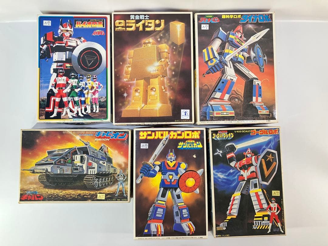 バンダイ ベストメカコレクション 未組立 当時版 復刻版 箱難あり まとめて