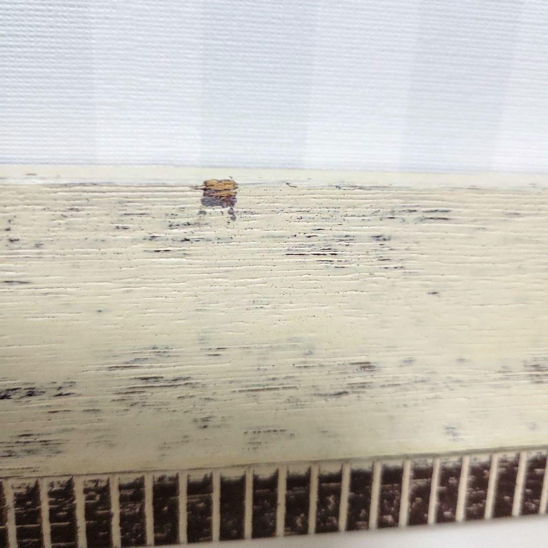 高級感あり 大型アンティーク風木製額 45.5㎝×45.5㎝ 三枚セット