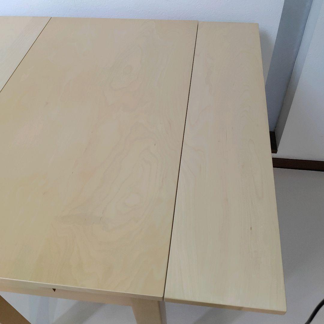 IKEA イケア ダイニングテーブル BJURSTA 伸縮式 伸縮式 送料無料