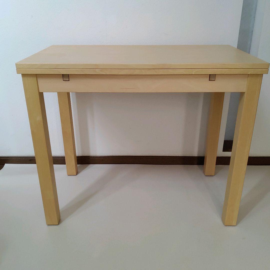 IKEA イケア ダイニングテーブル BJURSTA 伸縮式 伸縮式 送料無料