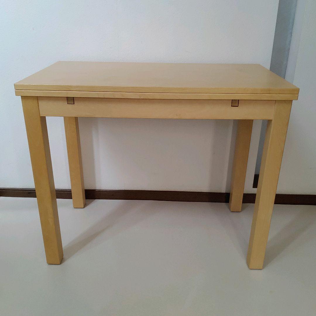 IKEA イケア ダイニングテーブル BJURSTA 伸縮式 伸縮式 送料無料