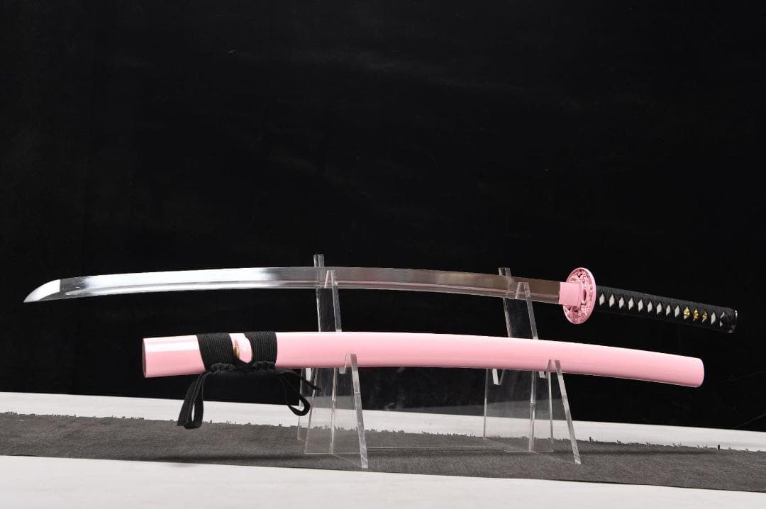 猛男粉打刀 日本刀 模造刀 居合刀 武士道 武蔵 鑑賞用 手鍛造打