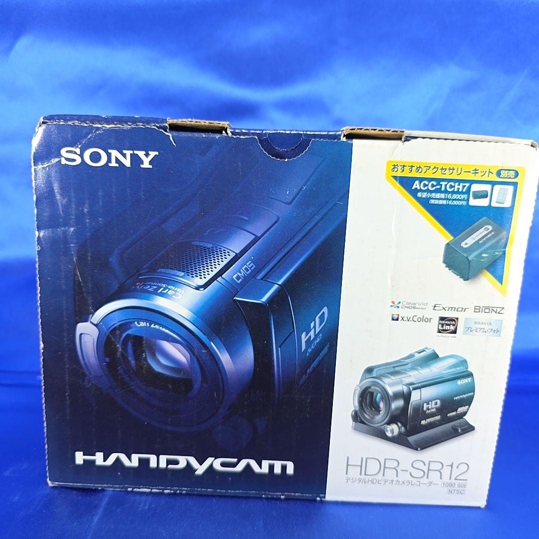 【新品・返品対応可】SONY HDR-SR12 HDビデオカメラ