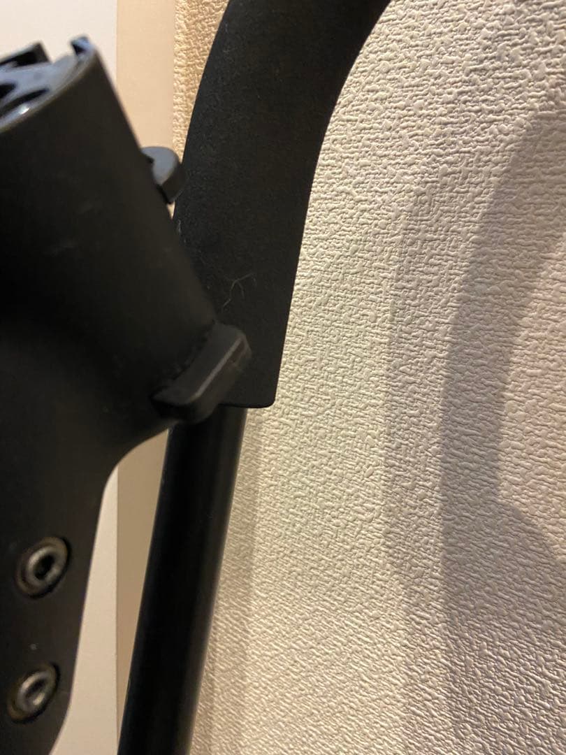 【中古・美品】WANRIDE Prestage上下段Ｌブラックデニムペットカート