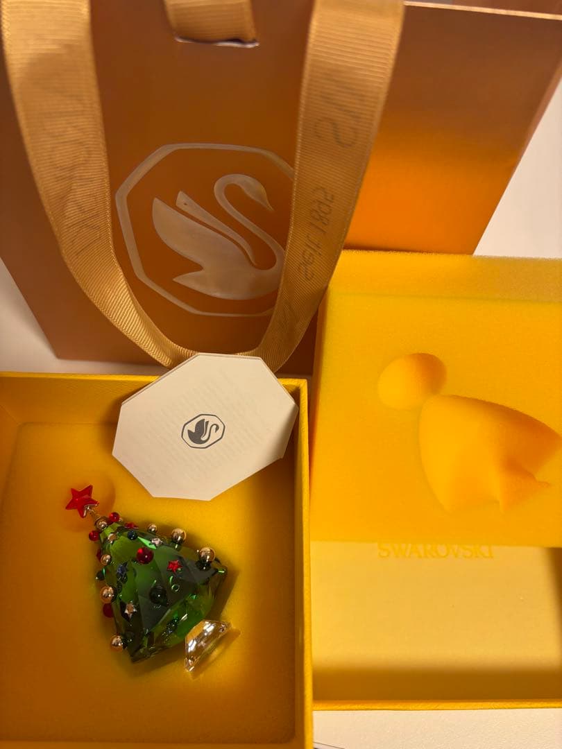 【新品未使用2025年新作】Swarovskiオーナメント