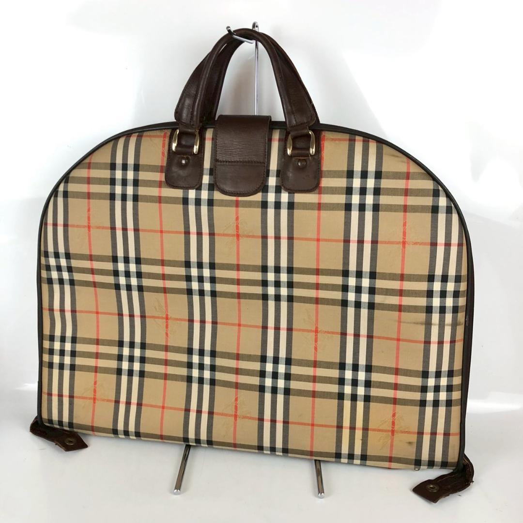 BURBERRY バーバリー ノバチェック ガーメントケース メンズ ブランド