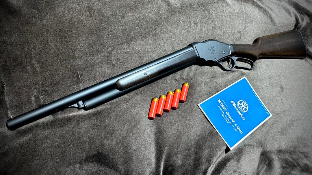 マルシン M1887 ガーズガン 6mm マットブラック HW 木製ストック