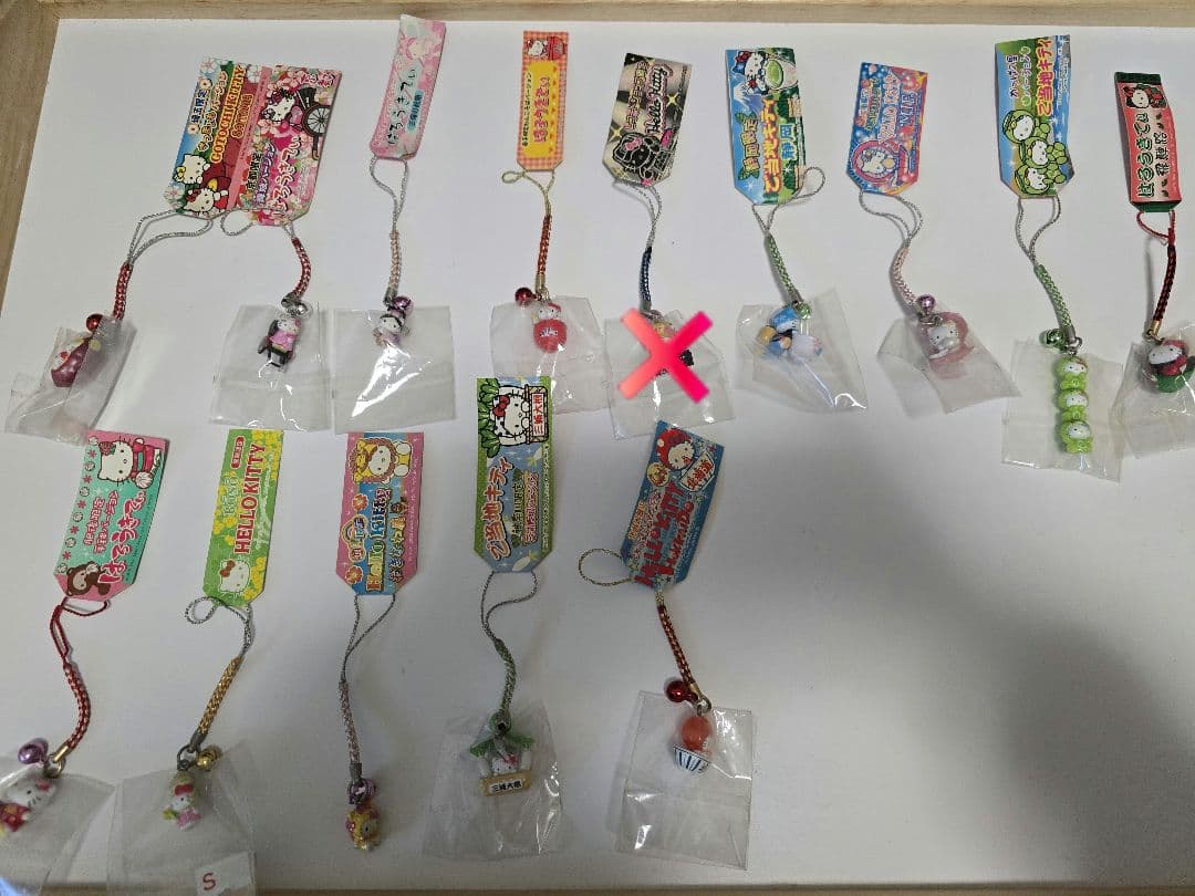 激レア☆ご当地限定ハローキティ◆ストラップ5点セット