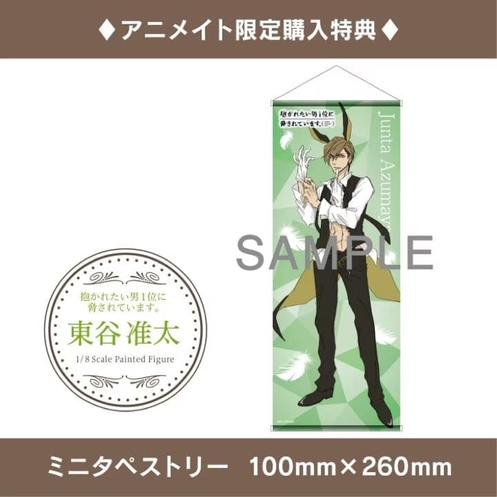 抱かれたい男1位に脅されています。 西條高人・東谷准太 フィギュア 特典付き