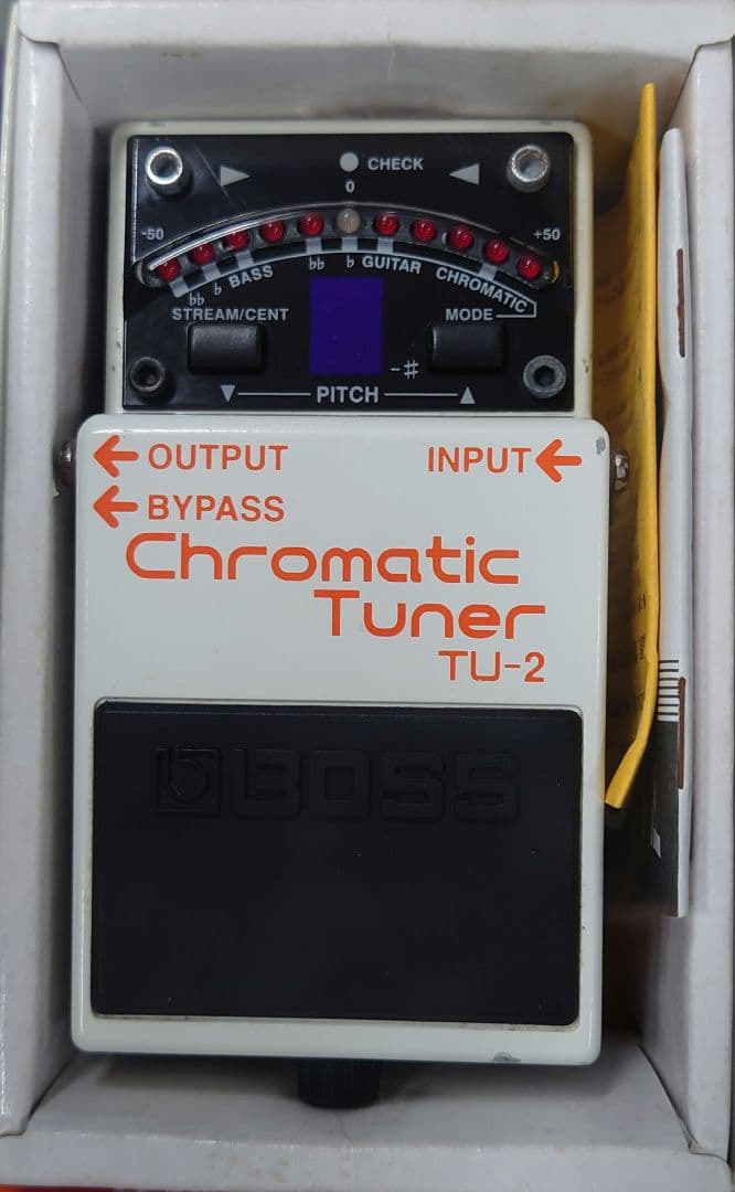 ■【箱・取説付】BOSS　TU-2 エフェクター