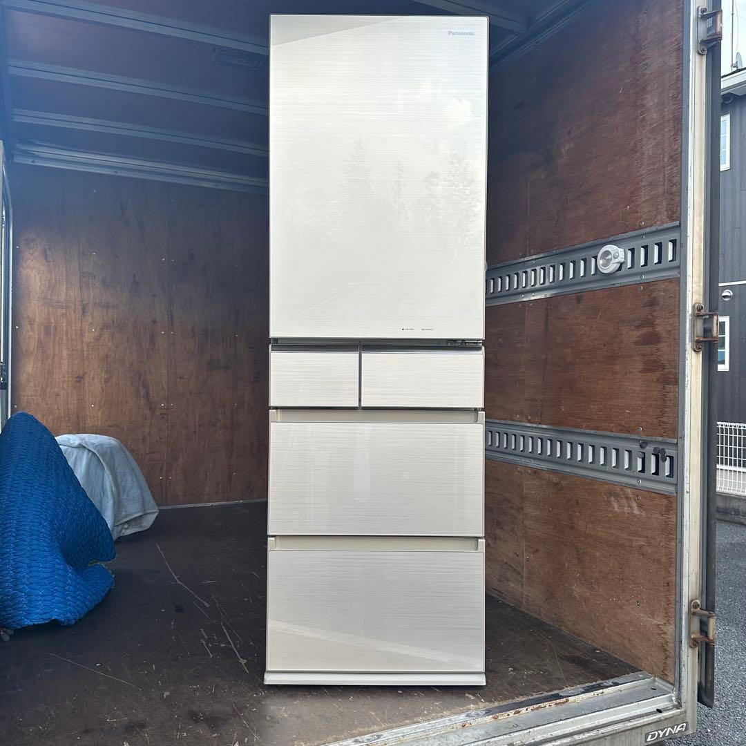 Panasonic 冷蔵庫 NR-E413PV-N 2017年製406L 5ドア