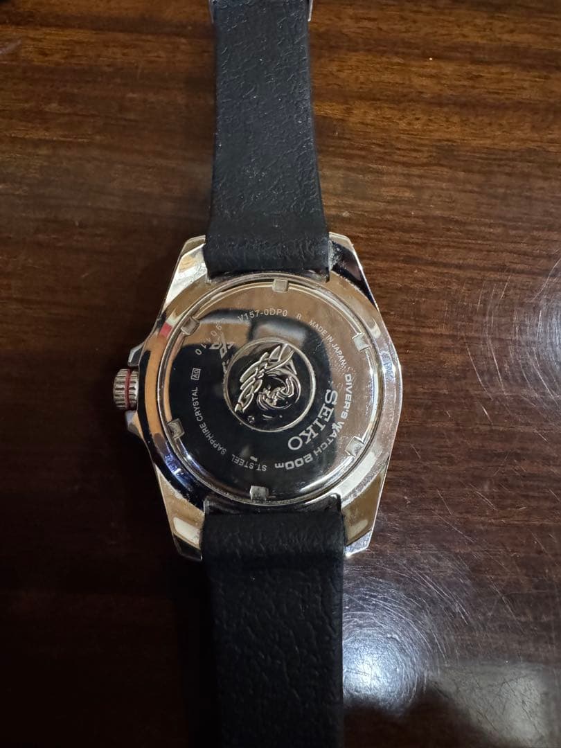 保証書有SEIKO PROSPEX V157-0BT0 純正ダイバーベルト付