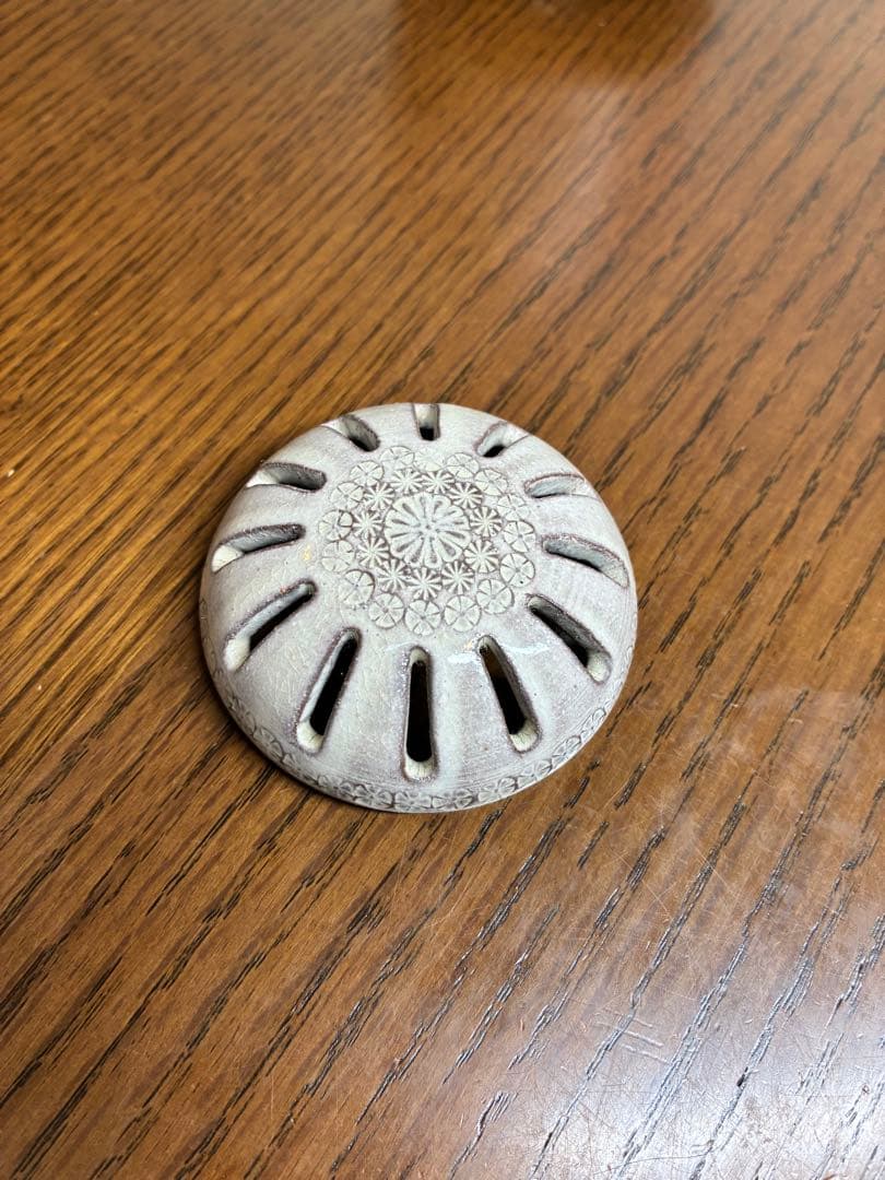 京焼 香炉 清水焼 森里陶楽 森里秀夫 紫三島