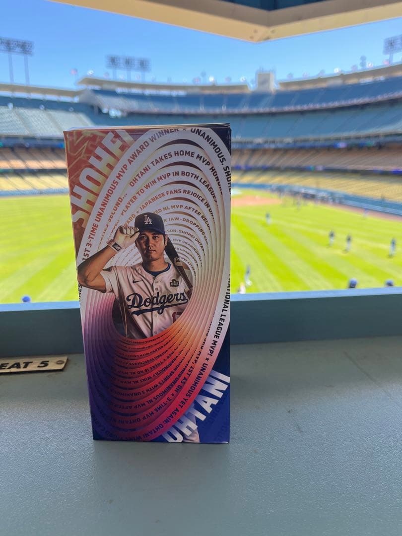 大谷翔平選手　MVPボブルヘッド　4/2球場配布　おまけ付き