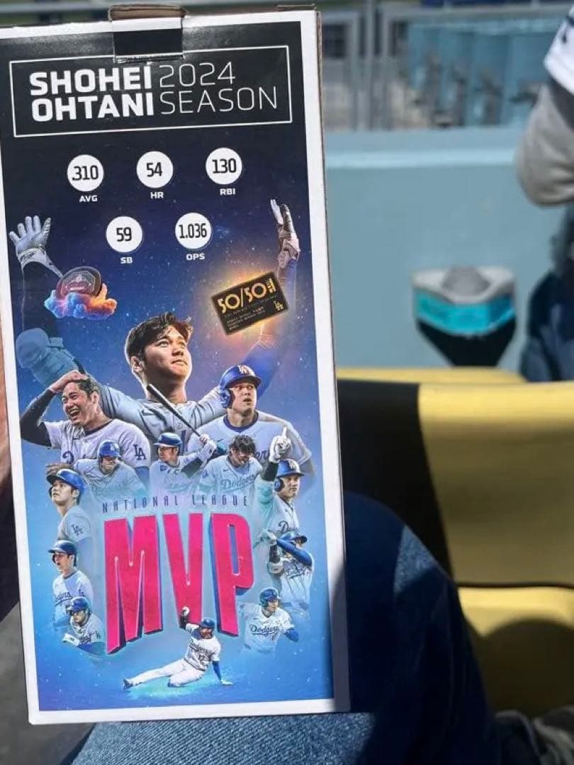 大谷翔平選手　MVPボブルヘッド　4/2球場配布　おまけ付き
