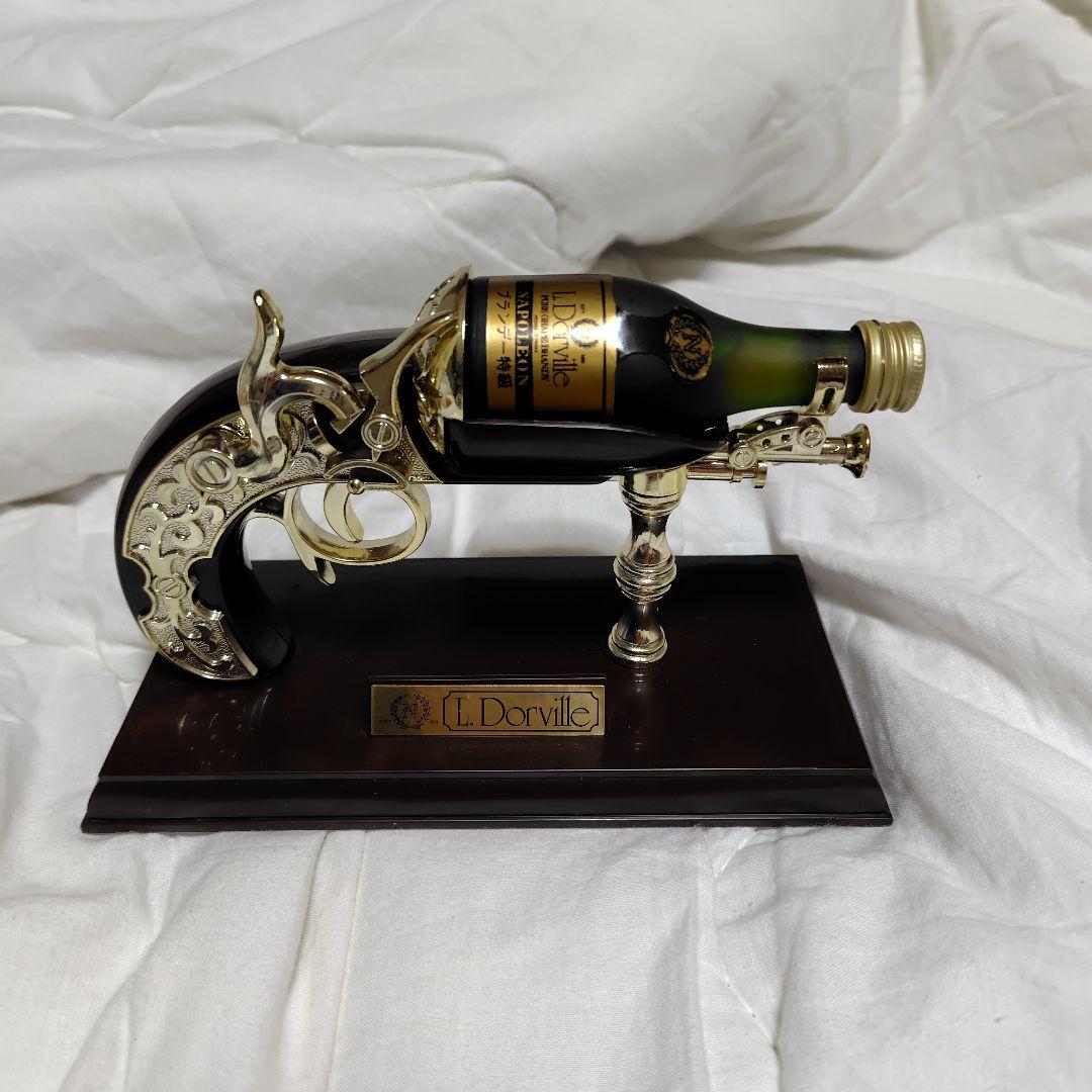 古酒・台座付きナポレオン20年以上経過ミニボトル・ヴィンテージ・希少