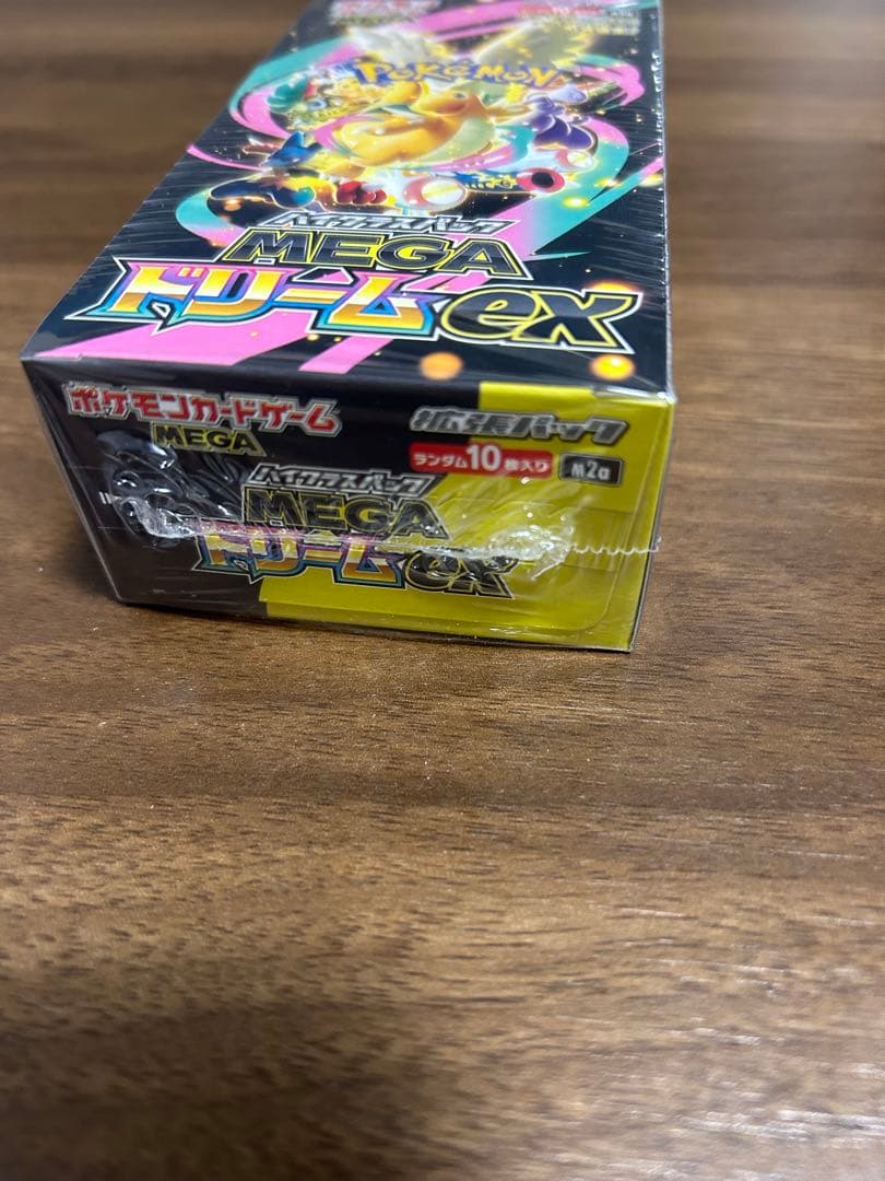 ポケモンカードゲーム MEGA ドリームEX 新品未開封ボックスシュリンク付き