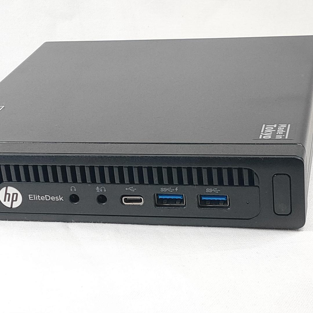 超小型　10Pro　i3-3.2GHz 8GB　SSD256GB+500GB●9