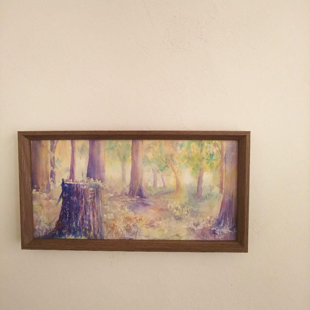 癒しの水彩929 エッサイの根株