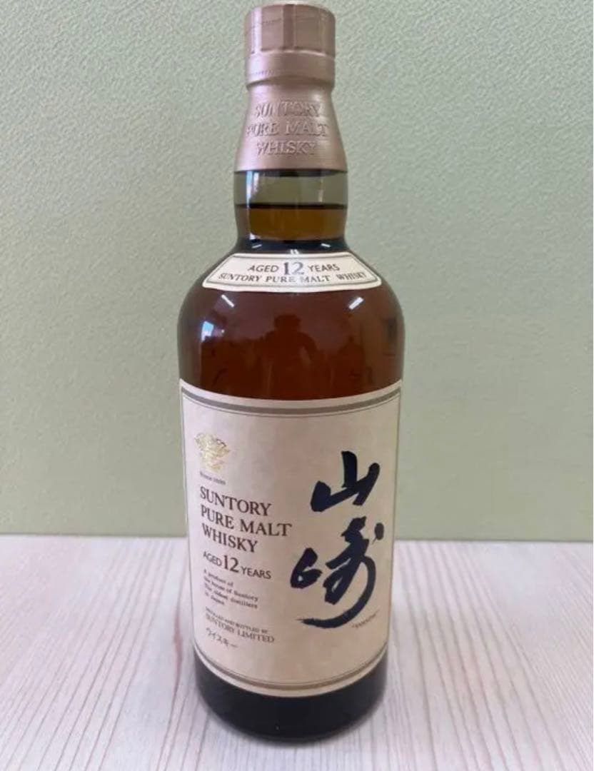 サントリー　山崎12年　ピュアモルト　旧ボトル
