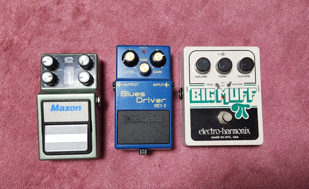 ギター、エフェクター